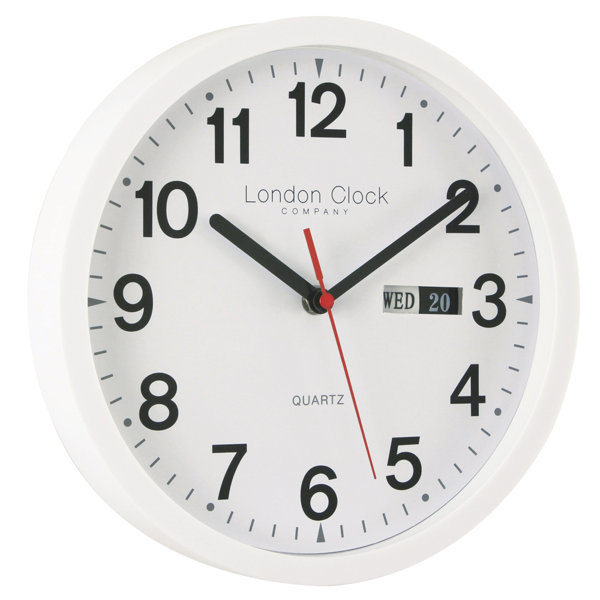 London Clock Company Simple Wall Clock Wayfair.co.uk